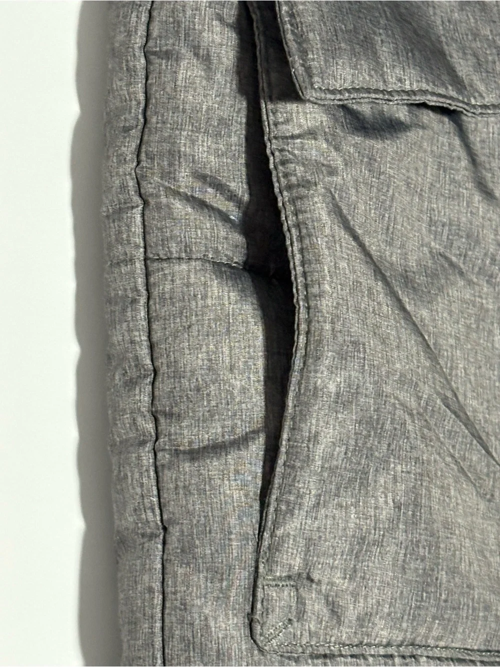 Under Armour Heather Gray Hooded Puffer Vest